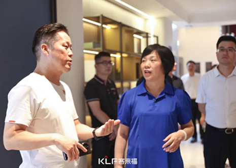 热烈欢迎南昌市新建区政协领导一行莅临星空(中国)xingkong参观指导！